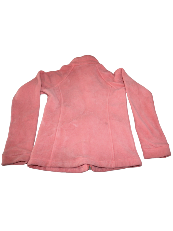 Columbia Peach Fleece Zip-Up Jacket (Medium) - Image 3