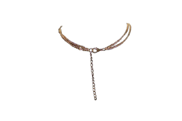 Necklace - Metallic Gold - Image 2